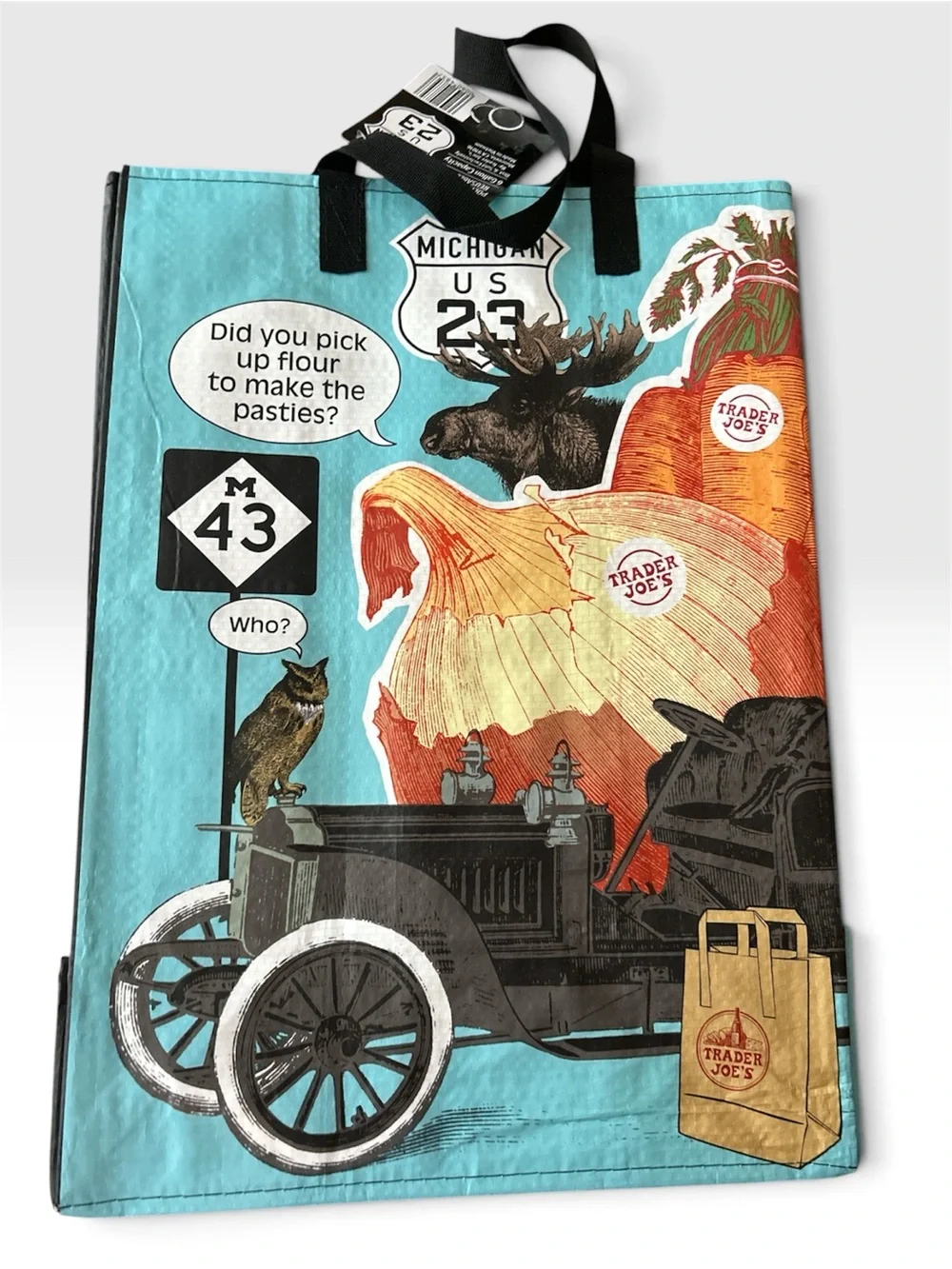 Trader Joe’s 2024 Michigan Reusable Grocery Bag